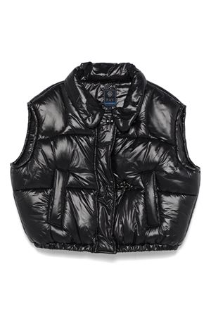 gilet in poliestere nero FAY KIDS | FV2B32N0013930